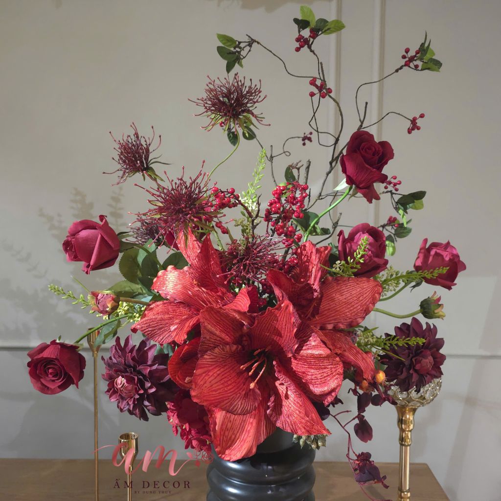 BÌNH HOA SCARLET BLOSSOM SPIRIT
