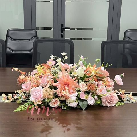  DẢI HOA BÀN HỌP BH068 