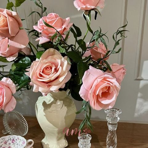  BÌNH HOA ALADIES ROSE LOUV 