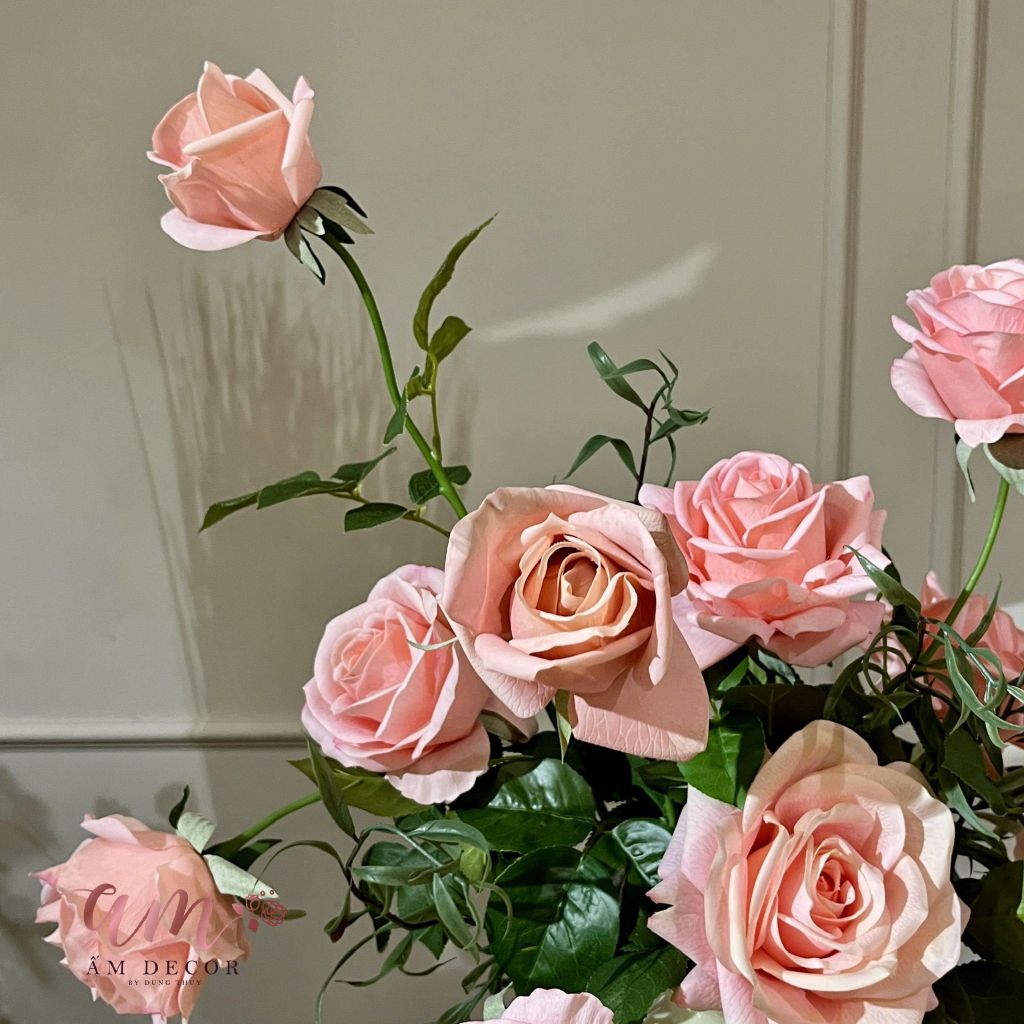 BÌNH HOA ALADIES ROSE LOUV