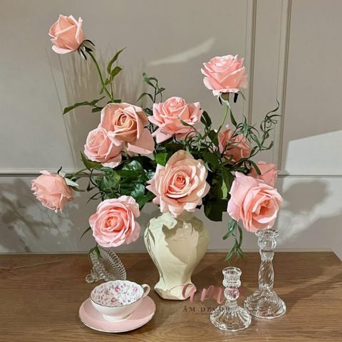  BÌNH HOA ALADIES ROSE LOUV 