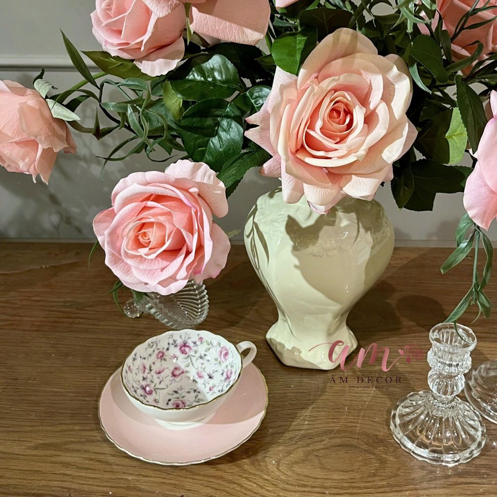 BÌNH HOA ALADIES ROSE LOUV