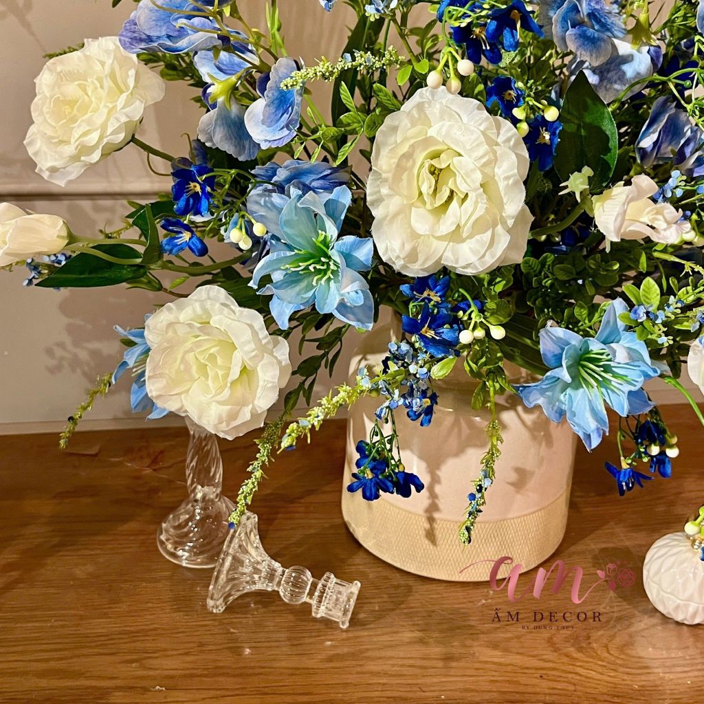 BÌNH HOA VIOLET OCEAN BLUE