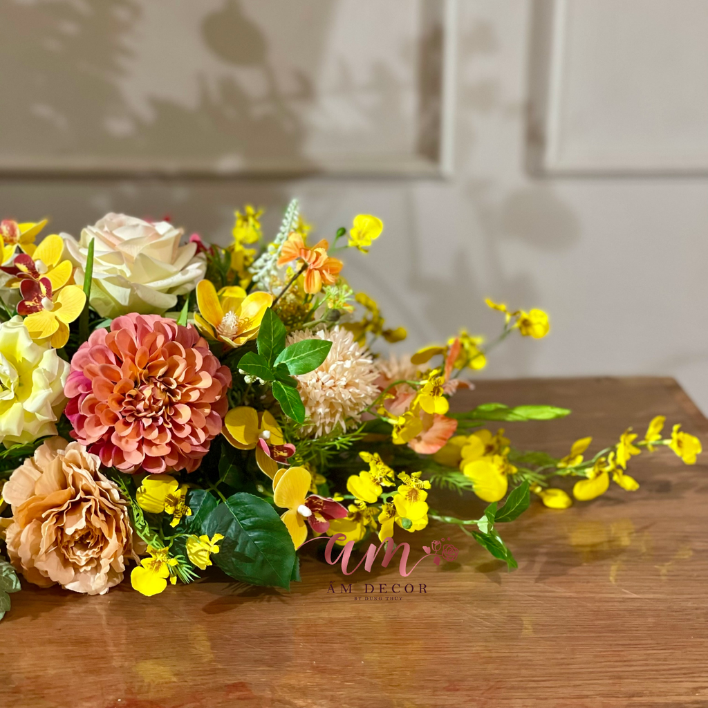 DẢI HOA BÀN HỌP BH069