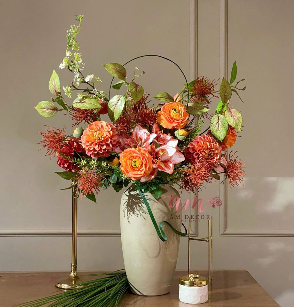 BÌNH HOA ARAN FLORA ARTIFICIAL