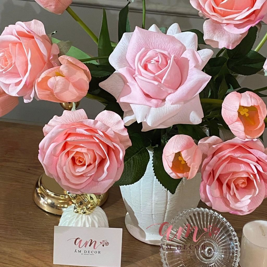 BÌNH HOA AUSTIN TULIP PUNCH