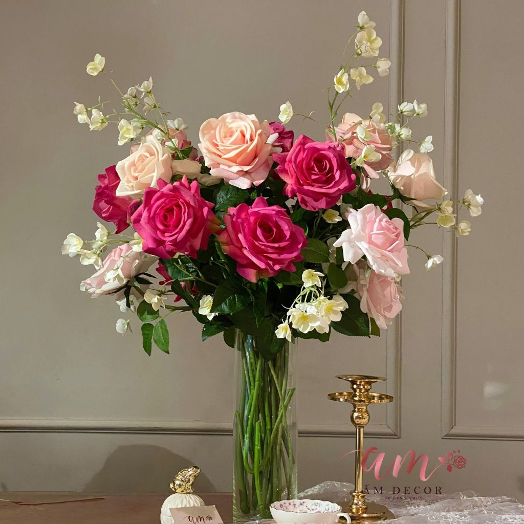 BÌNH HOA MAGNET ROSIE