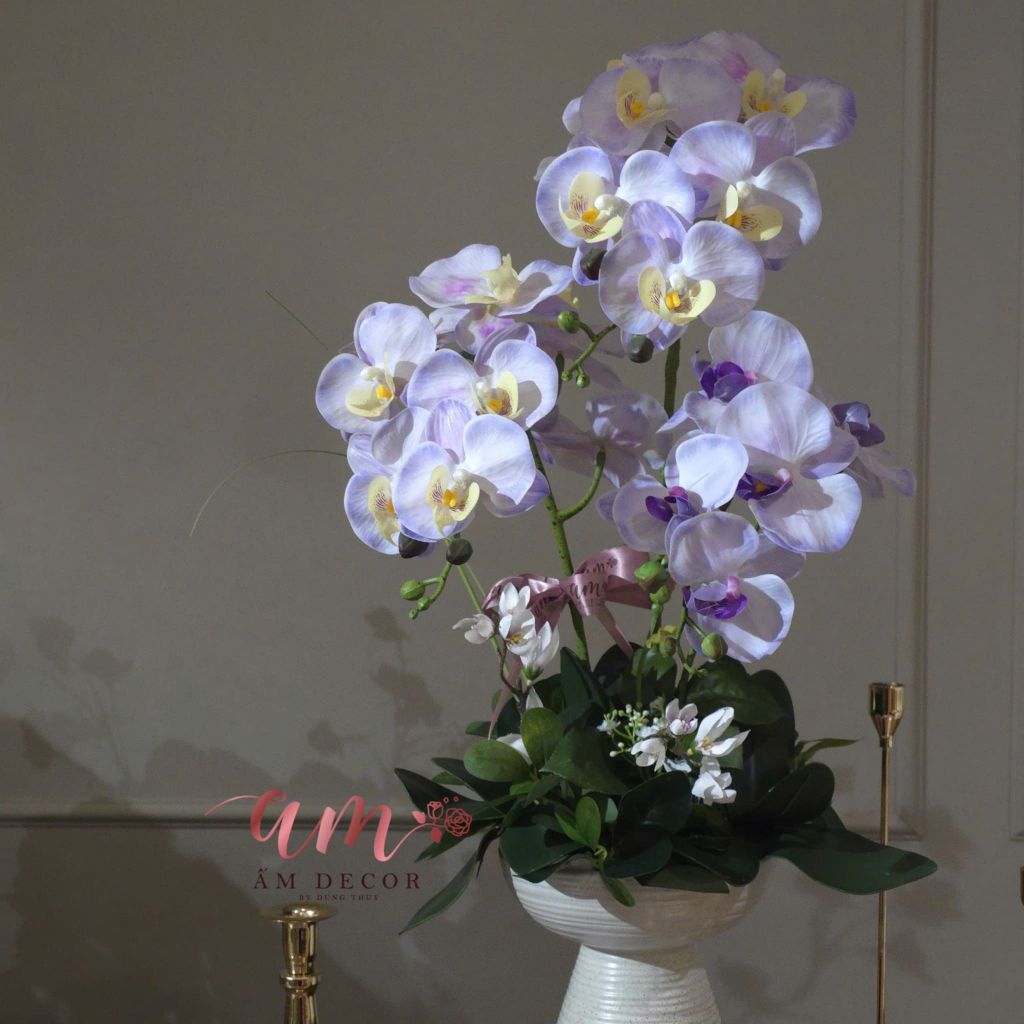 BÌNH HOA AMETHYST AURA