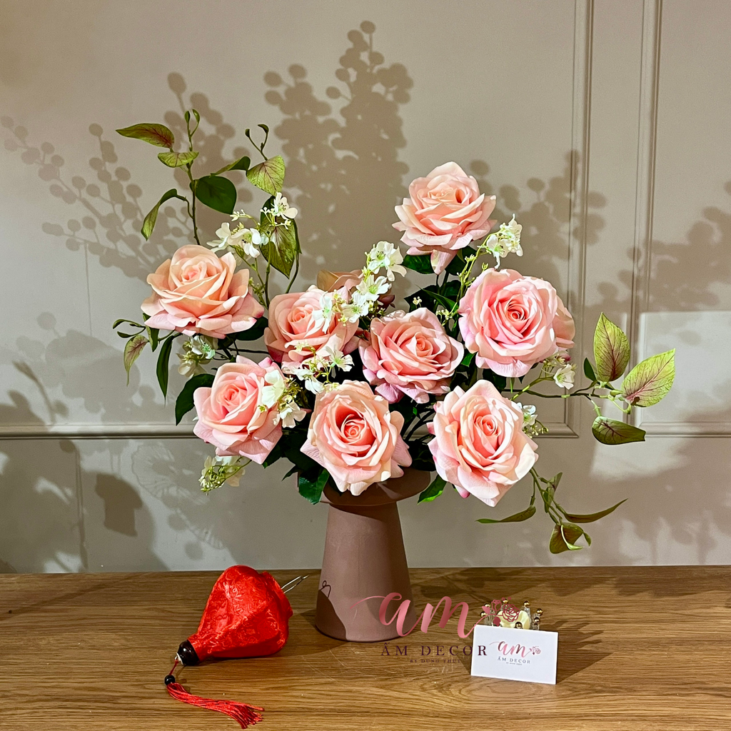 BÌNH HOA ARISTO ORIENTAL FLORAL VASE