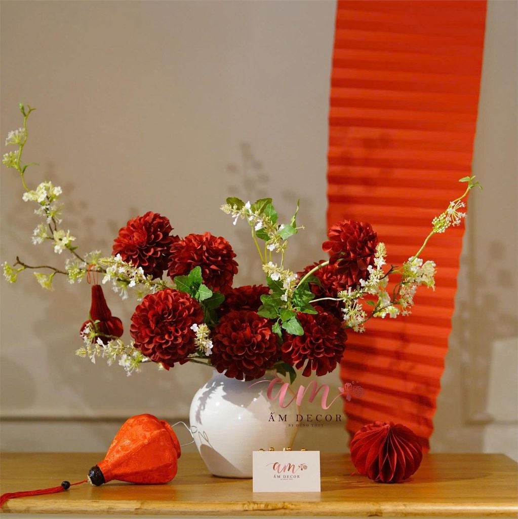 BÌNH HOA ALEXANDRA DAHLIA BLOOM