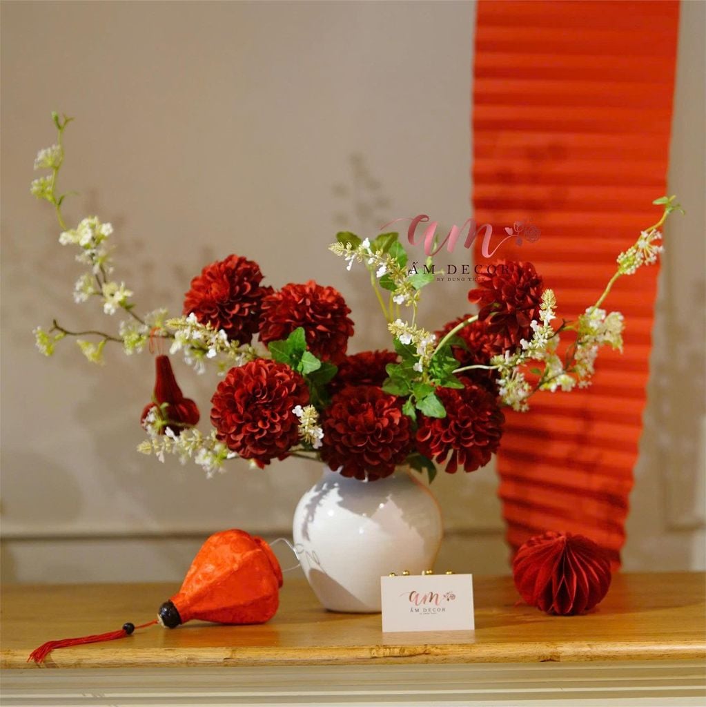 BÌNH HOA ALEXANDRA DAHLIA BLOOM