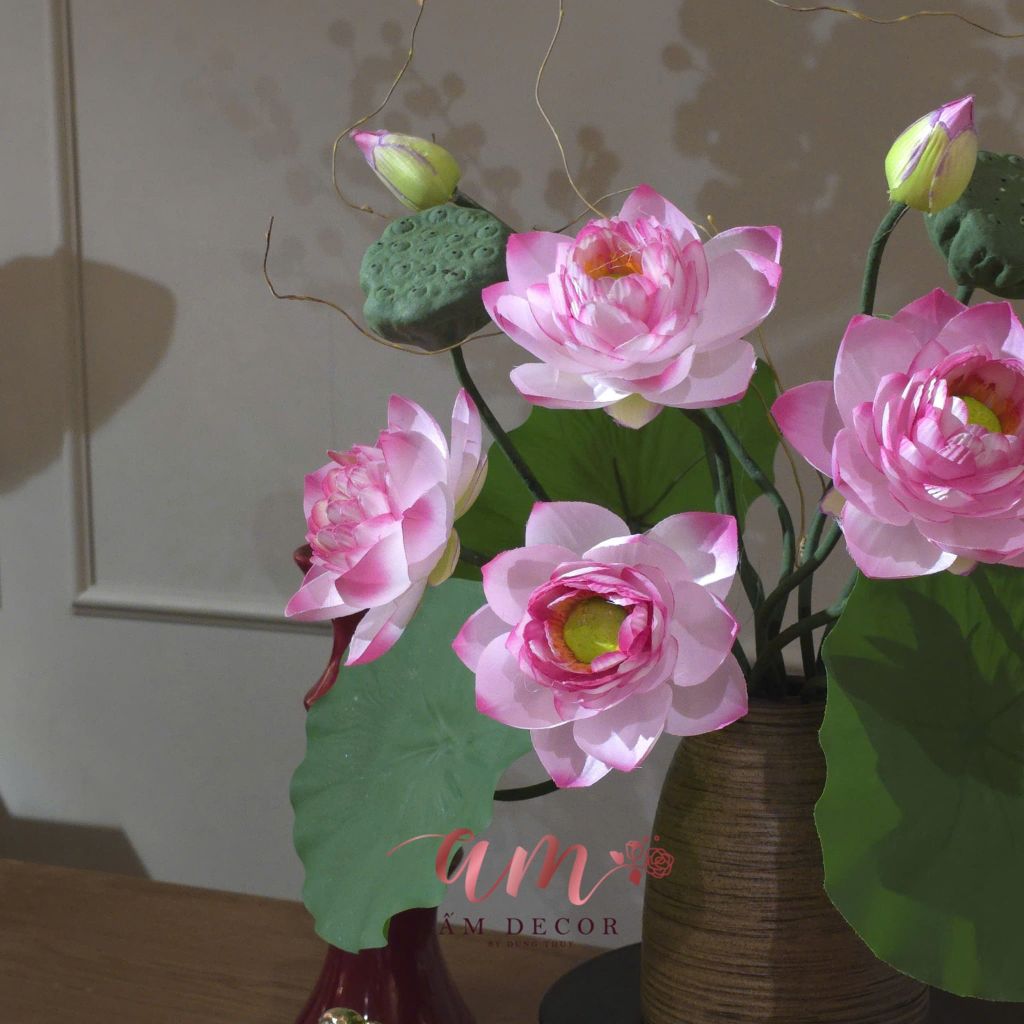 BÌNH HOA TRADITIONAL LOTUS MINI