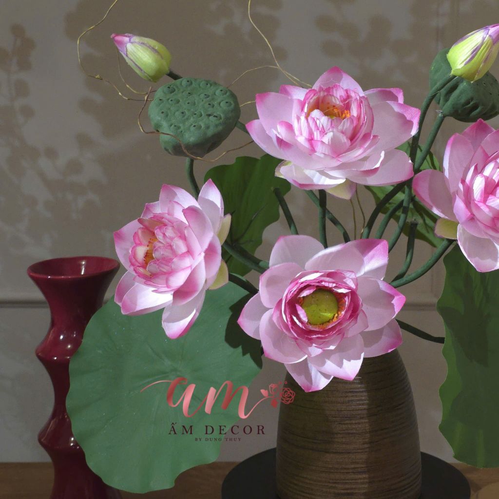 BÌNH HOA TRADITIONAL LOTUS MINI