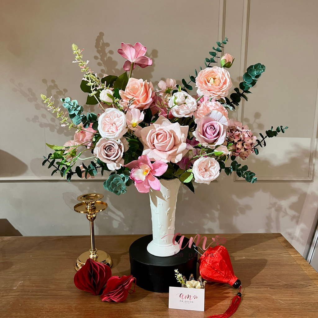 BÌNH HOA AUSTIN GARDEN MAUVE PUNCH