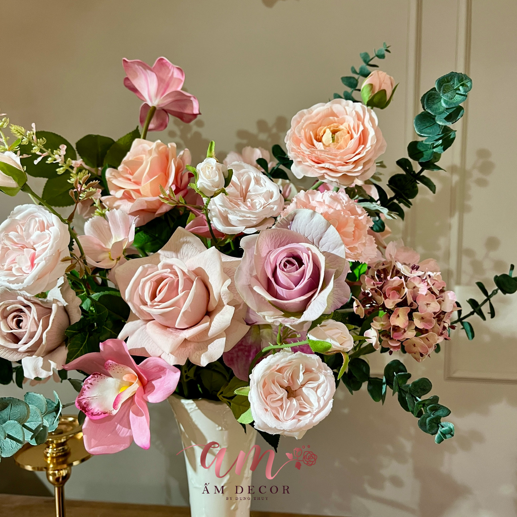 BÌNH HOA AUSTIN GARDEN MAUVE PUNCH