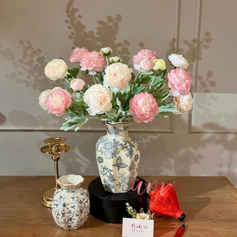  BÌNH HOA ARI PEONY MINI 