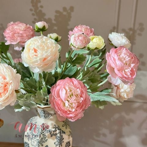  BÌNH HOA ARI PEONY MINI 