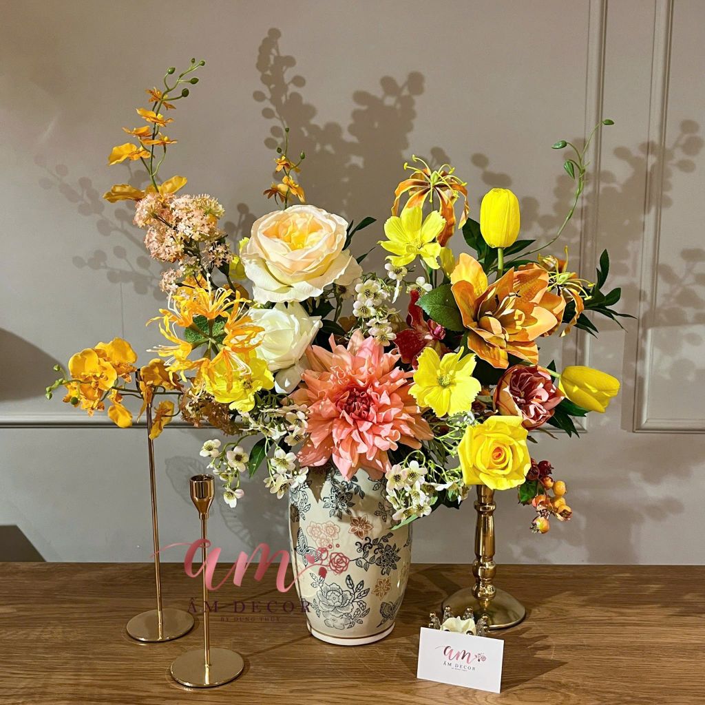 BÌNH HOA APRICOT RADIANCE