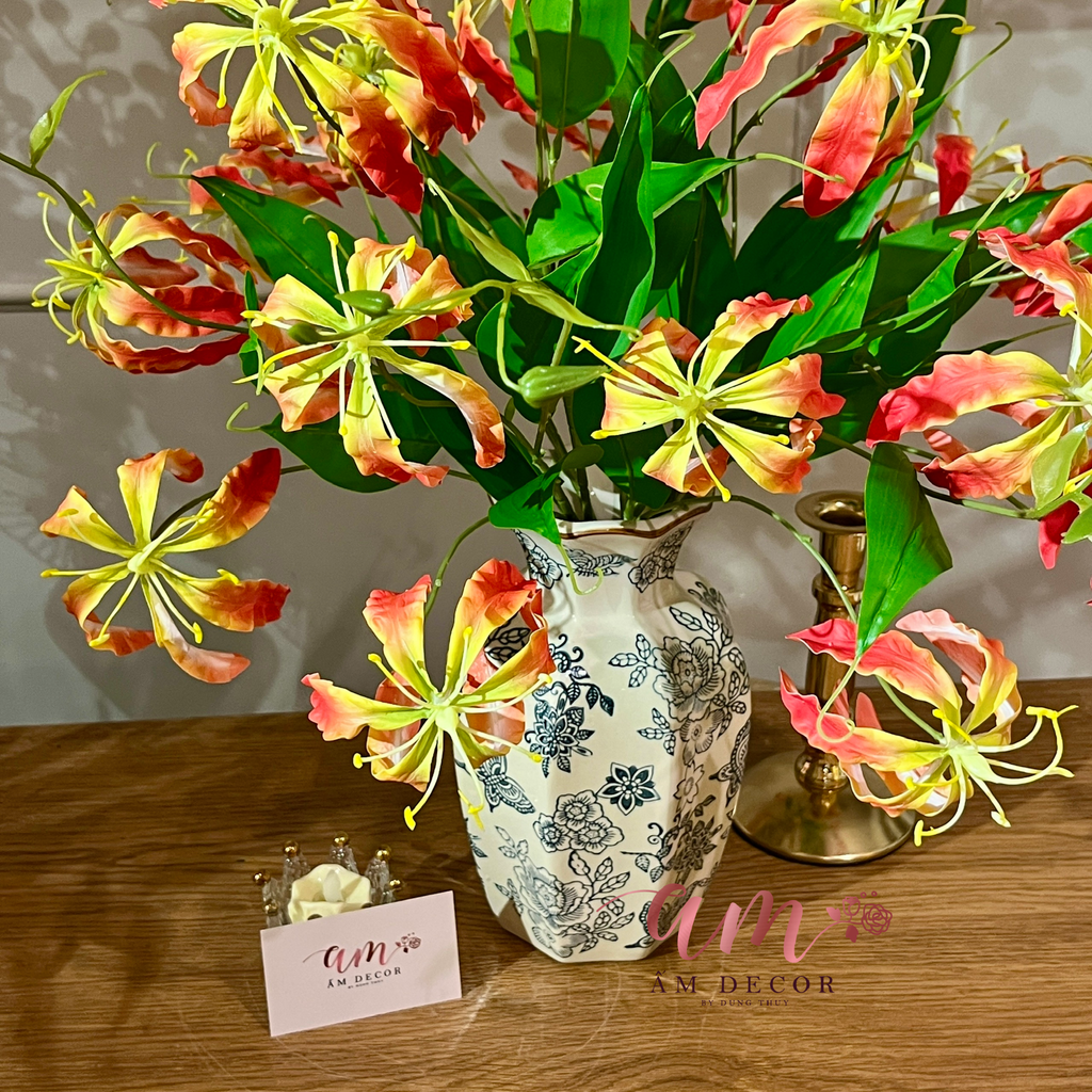 BÌNH HOA ALILY FIRE FLORAL