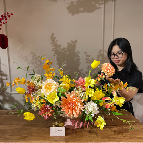  BÌNH HOA ADELINA FLORAL 