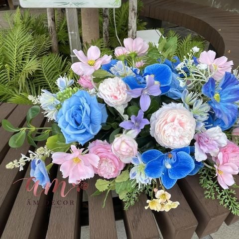  DẢI HOA BÀN HỌP BH076 