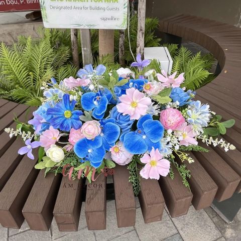  DẢI HOA BÀN HỌP BH076 