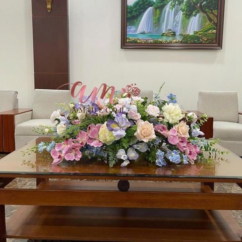  DẢI HOA BÀN HỌP BH073 