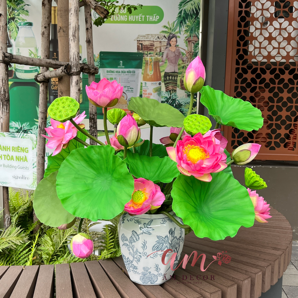 BÌNH HOA LOTUS AURELLE SIGNATURE