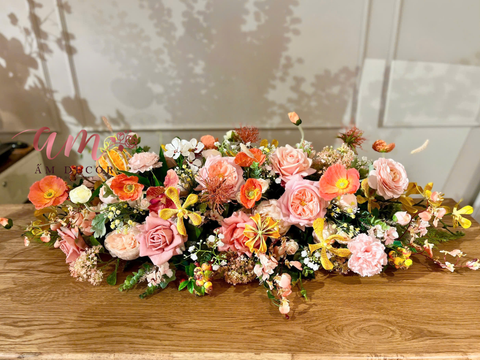  DẢI HOA BÀN HỌP BH77 