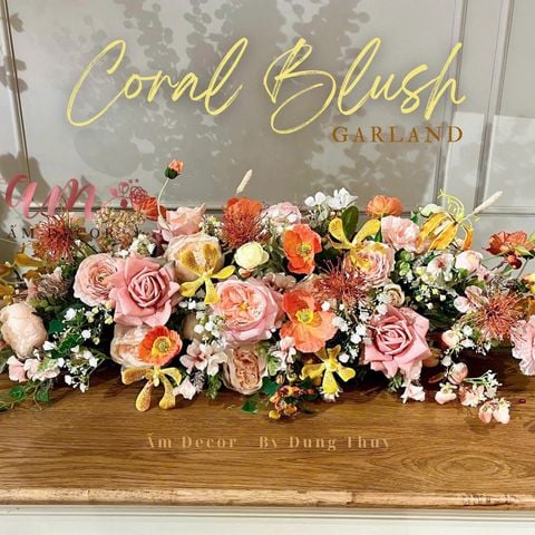  DẢI HOA BÀN HỌP BH77 