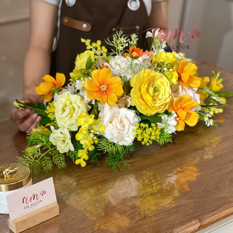  DẢI HOA BÀN HỌP BH78 