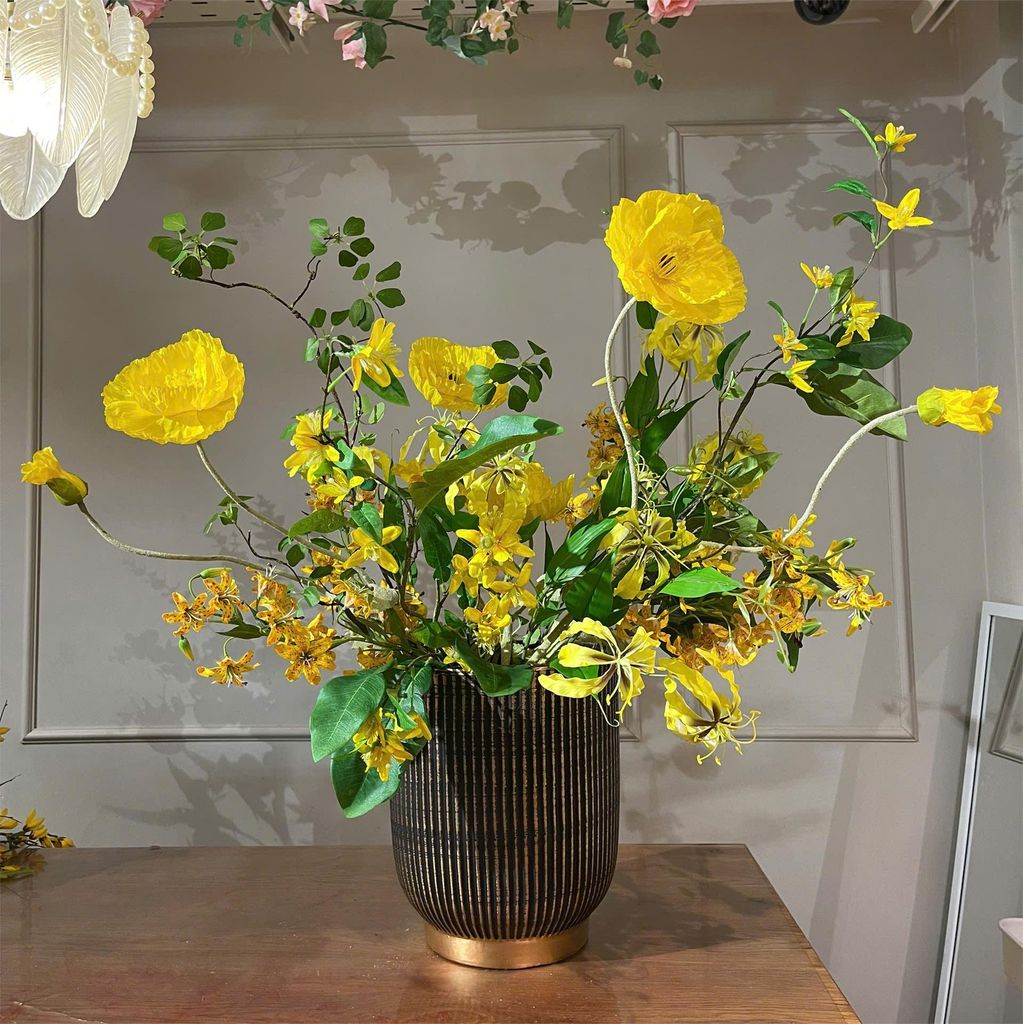 BÌNH HOA LIME LEMONADE FLORAL