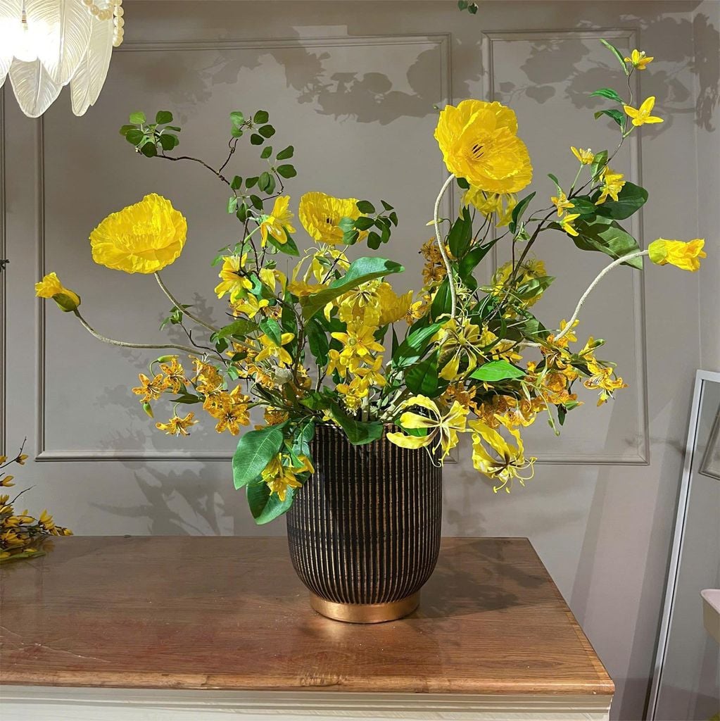 BÌNH HOA LIME LEMONADE FLORAL