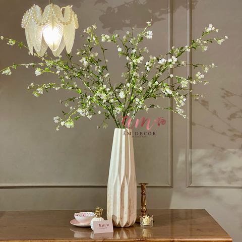  BÌNH HOA AMARIS SNOW WHITE 