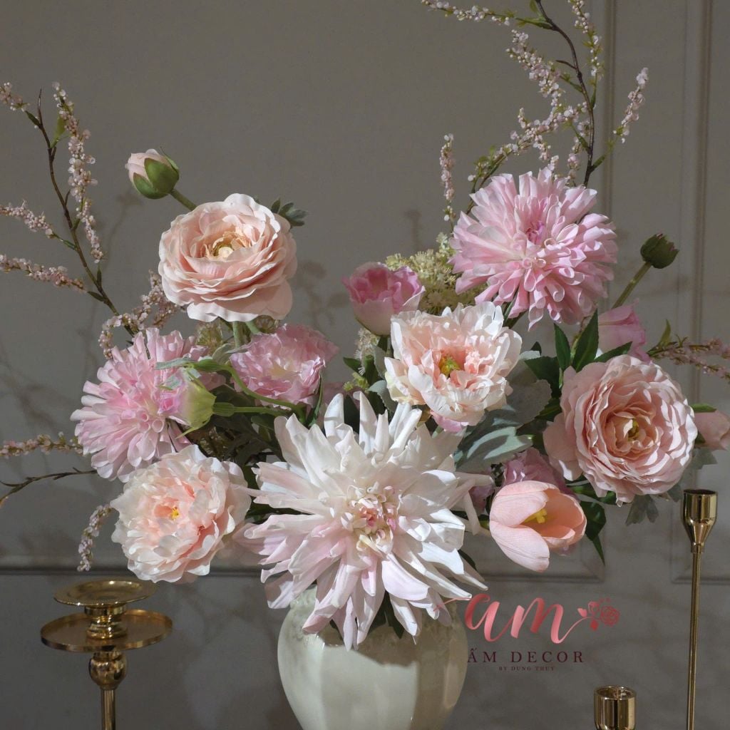 BÌNH HOA ALANIEN BLOUSH PINK