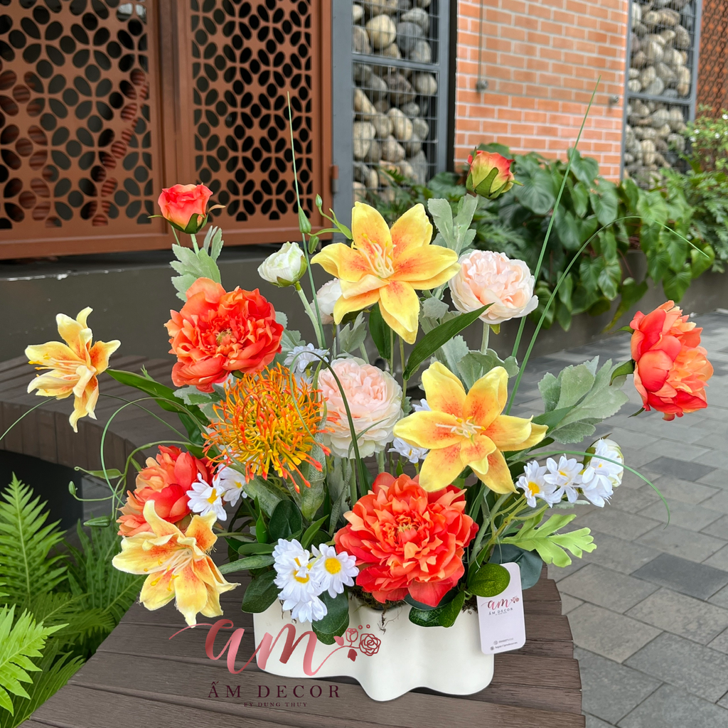 BÌNH HOA ABRIONA ELEGANT BLOOM