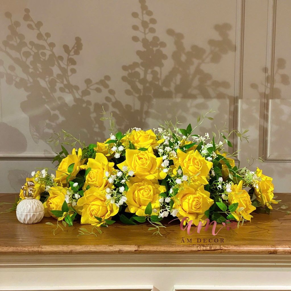 DẢI HOA BÀN HỌP BH080