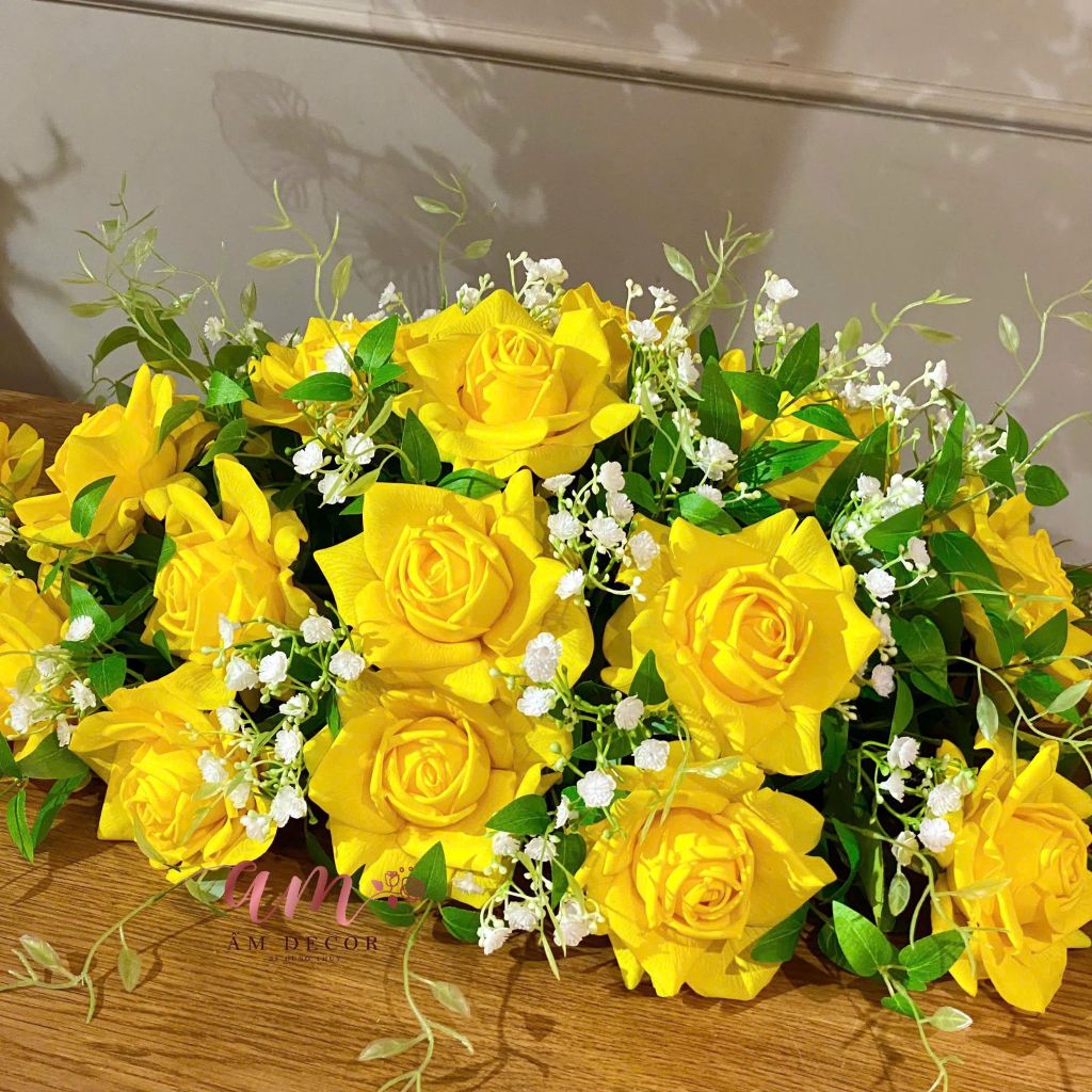 DẢI HOA BÀN HỌP BH080