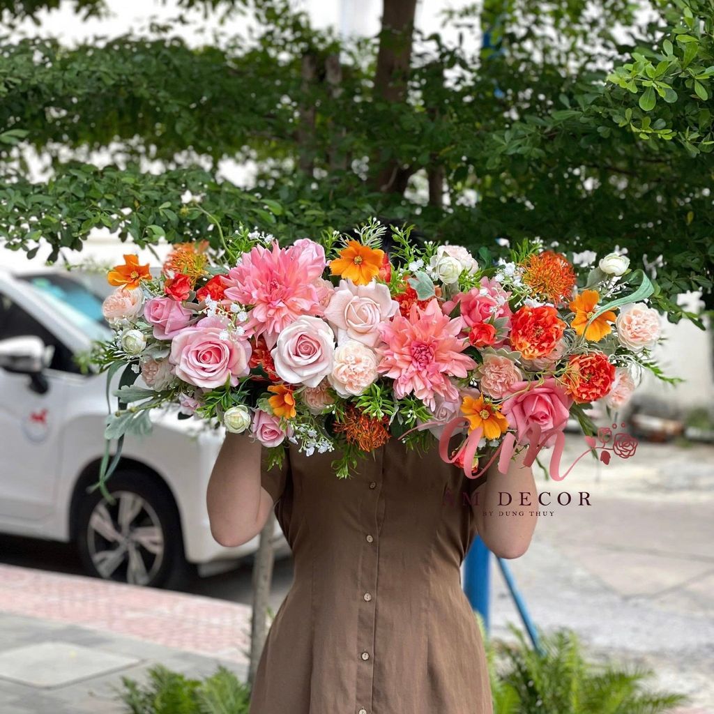 DẢI HOA TREO BÀN THỜ BH079