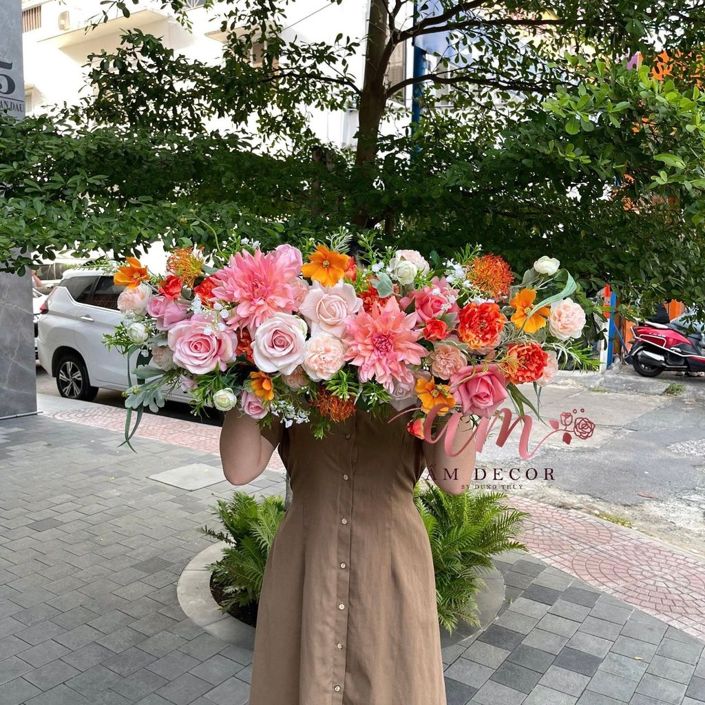 DẢI HOA TREO BÀN THỜ BH079