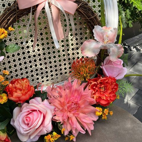  CORAL ORAN WREATH 
