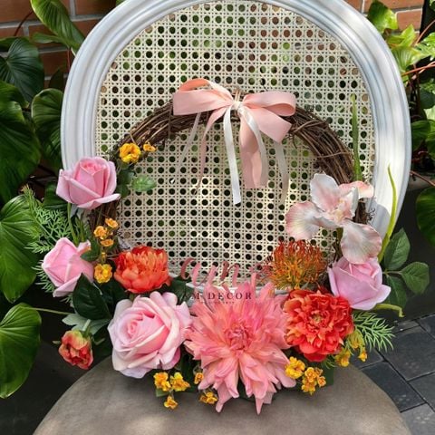  CORAL ORAN WREATH 