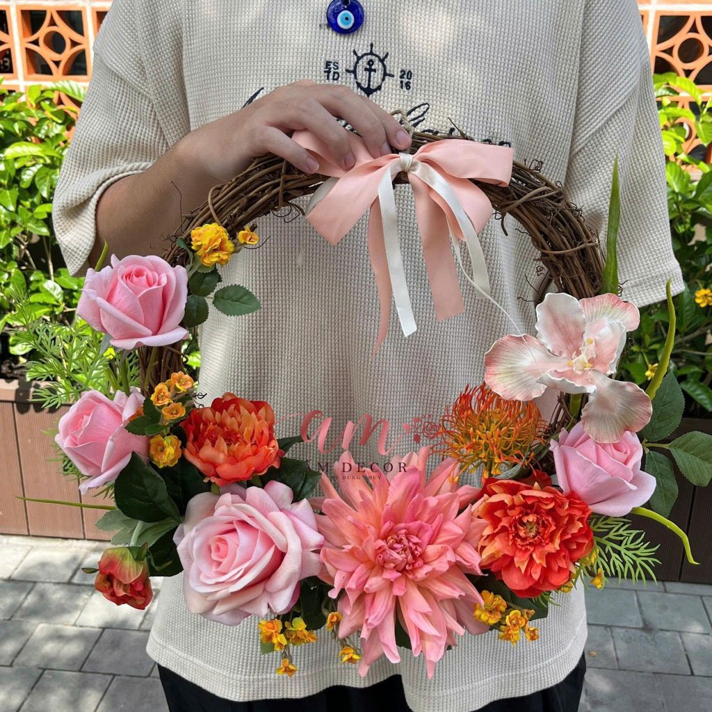 CORAL ORAN WREATH
