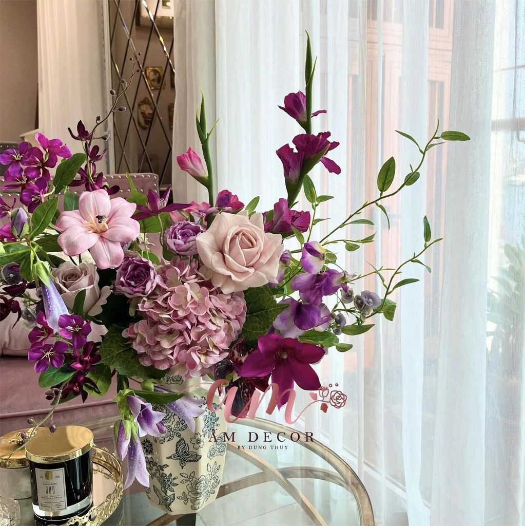 BÌNH HOA AVETHYST ROYAL BLOOM