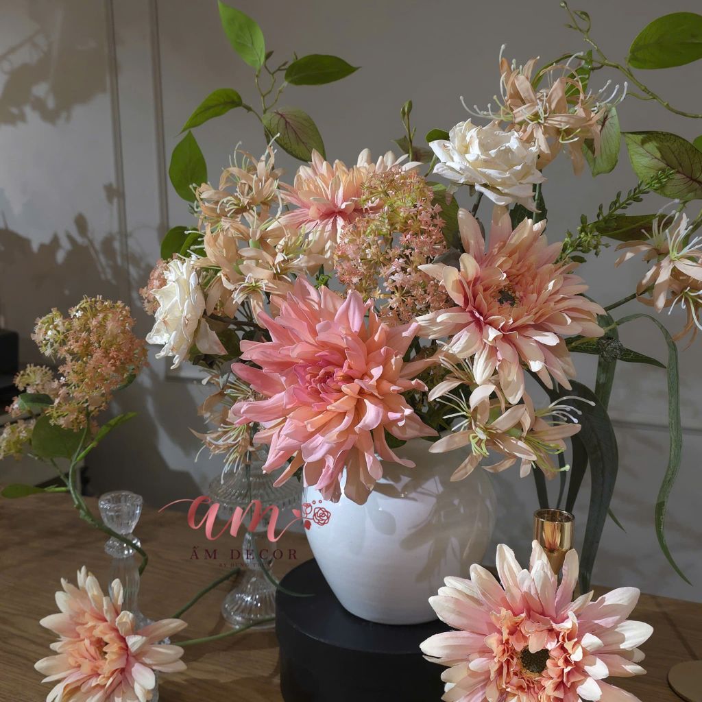 BÌNH HOA CORAL ORANGE LUXE