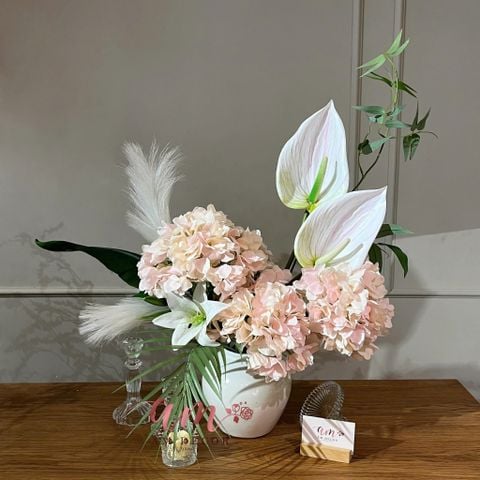  BÌNH HOA AISLAND BLUSH 