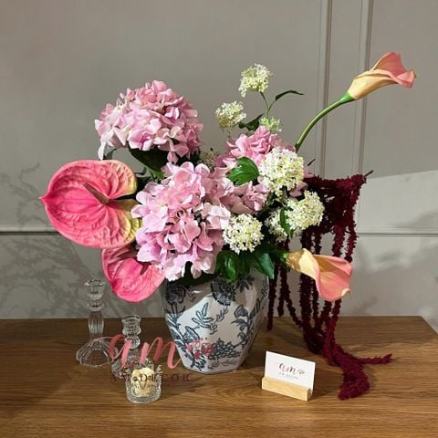  BÌNH HOA APINK SUNSET BLOOM 