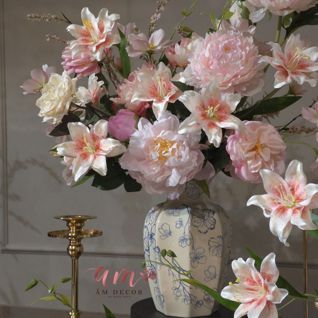 BÌNH HOA SOFT BLUSH SERENITY