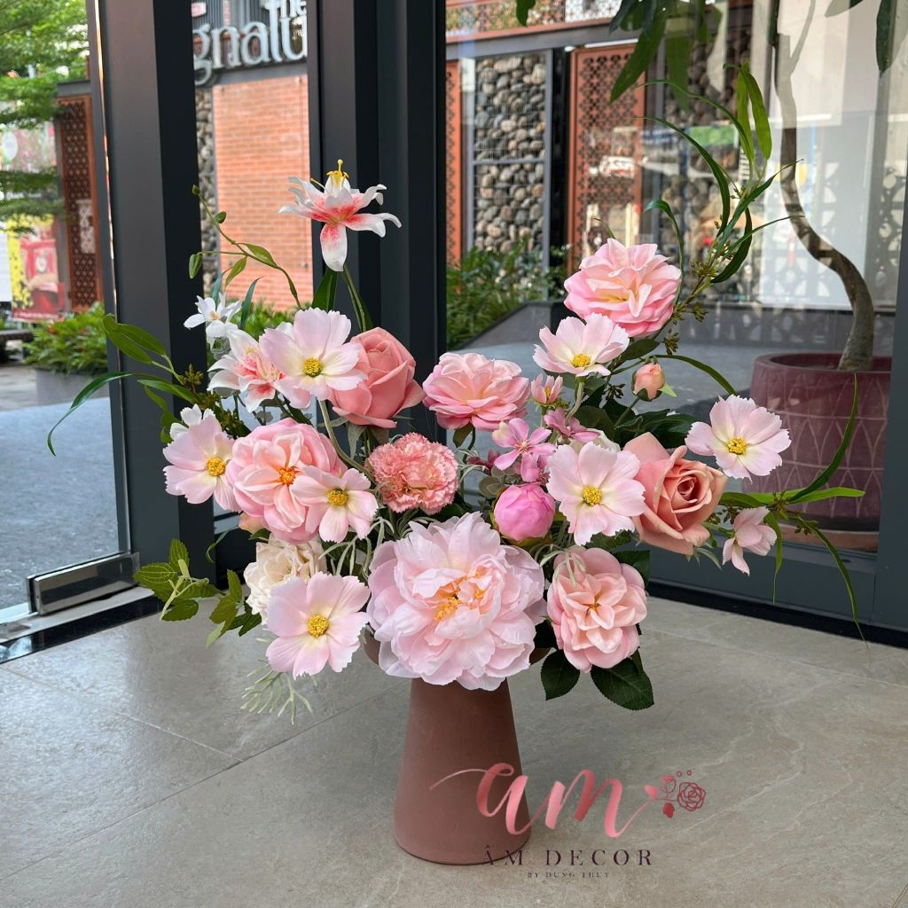 BÌNH HOA AURÉLIE PINK SIGNATURE