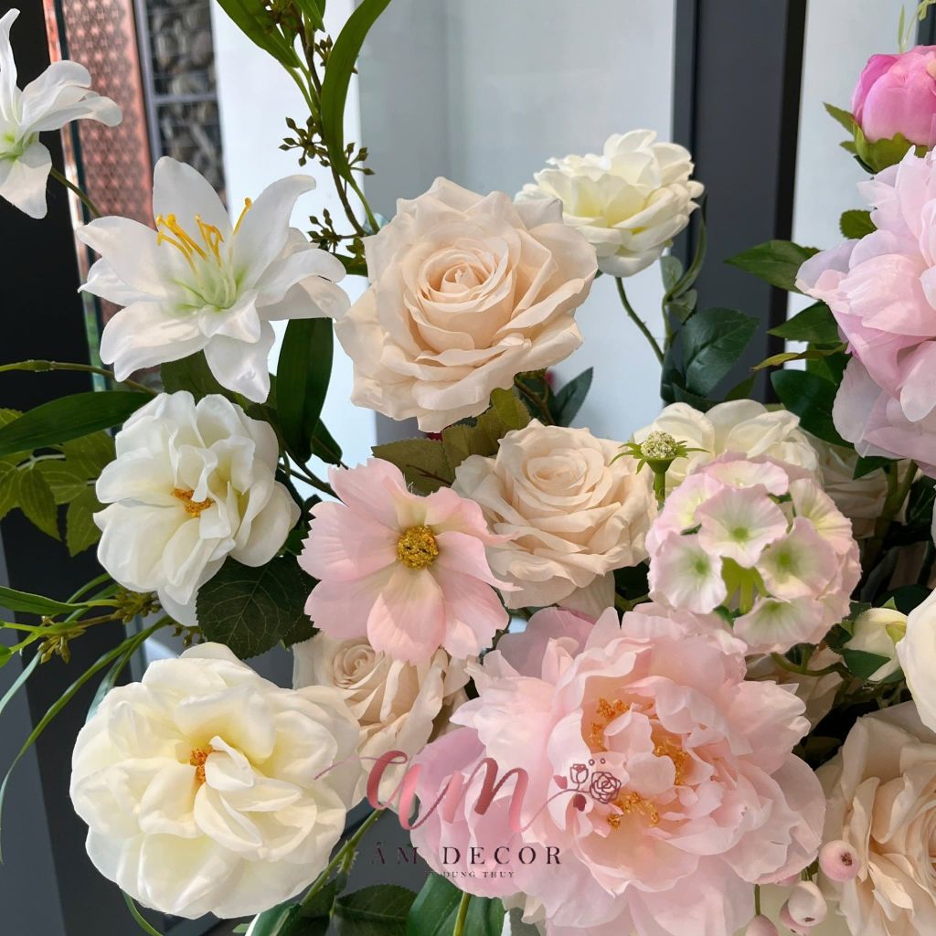 BÌNH HOA AMÉLIE ROSE LUXE